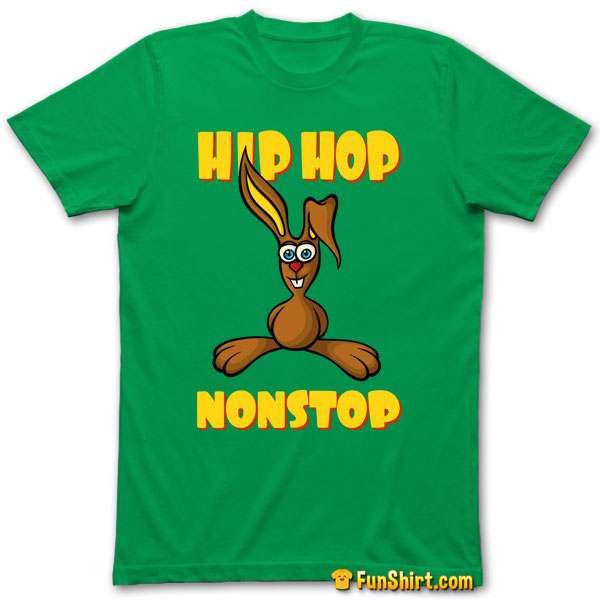 Tshirt Tee Shirt Cool Rabbit Hip Hop Nonstop